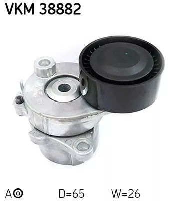 Riemspanner, V-geribbelde riem SKF VKM 38882)