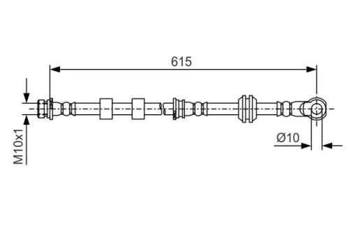 Remslang BOSCH 1 987 481 088)