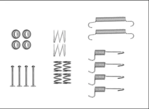 Accessoirekit, parkeerremblokken TEXTAR 97042400)