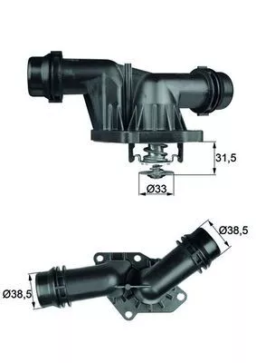 Thermostaat, koelvloeistof MAHLE TI 25 85)