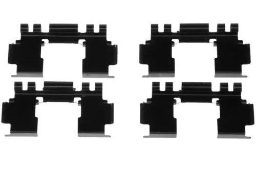 Accessoirekit, schijfremblokken TRW PFK476)