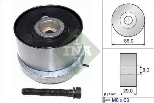 Tensioner Pulley, timing belt Schaeffler INA 531 0779 10)
