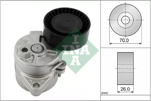 Belt Tensioner, V-ribbed belt Schaeffler INA 534 0104 10)