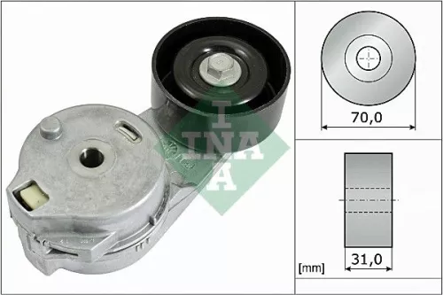 Riemspanner, V-geribbelde riem Schaeffler INA 534 0548 10)