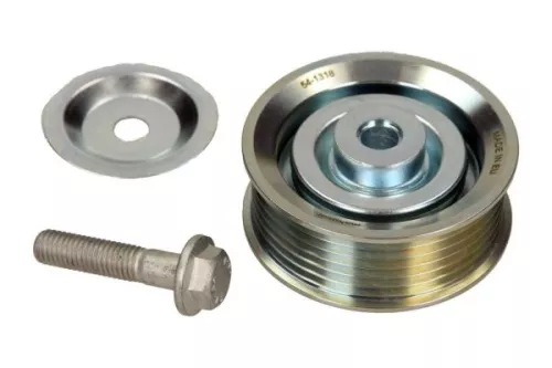 Ombuigings-/geleidingspoelie, V-geribbelde riem MAXGEAR 54-1318)
