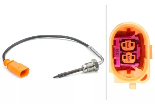 Sensor, uitlaatgastemperatuur HELLA 6PT 014 494-201)