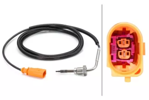Sensor, uitlaatgastemperatuur HELLA 6PT 014 494-281)