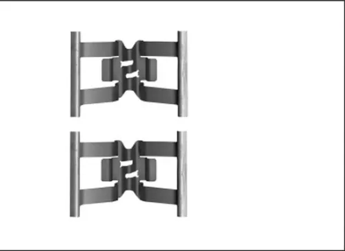 Accessoirekit, schijfremblokken TEXTAR 82515900)