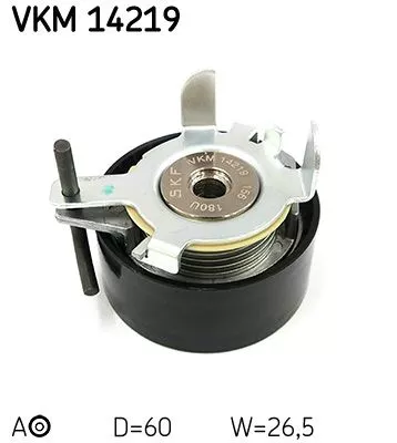 Tensioner Pulley, timing belt SKF VKM 14219)