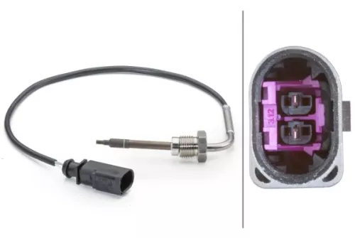 Sensor, uitlaatgastemperatuur HELLA 6PT 014 494-241)