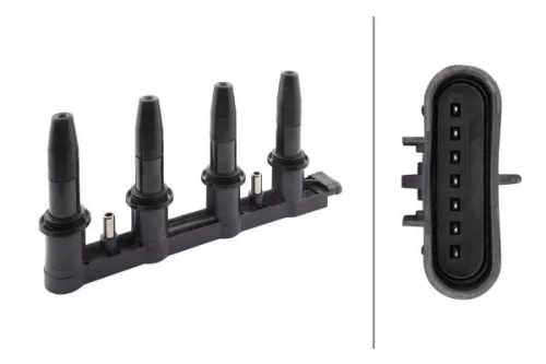 Ignition Coil HELLA 5DA 358 000-231)