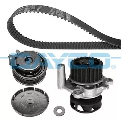 Waterpomp- en distributieriemset DAYCO KTBWP2532)