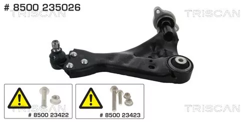 Draagarm/achterwielophanging TRISCAN 8500 235026)
