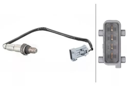 Oxygen Sensor HELLA 6PA 358 103-281)