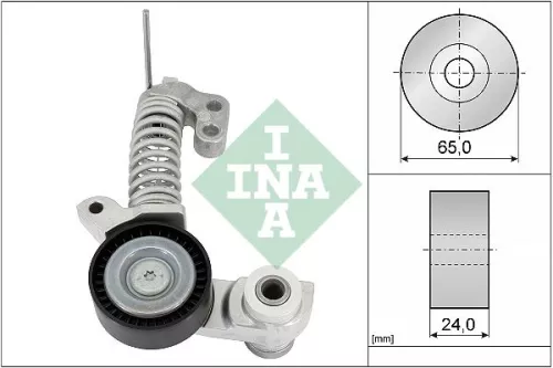 Belt Tensioner, V-ribbed belt Schaeffler INA 534 0354 10)