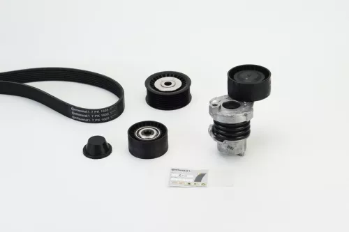 V-geribbelde riemset CONTINENTAL CTAM 7PK1605K1)