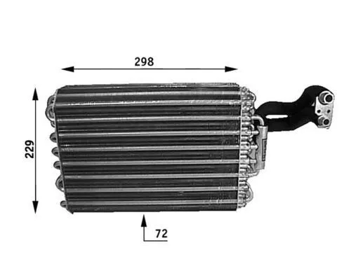 Verdamper, airconditioning MAHLE AE 31 000S)
