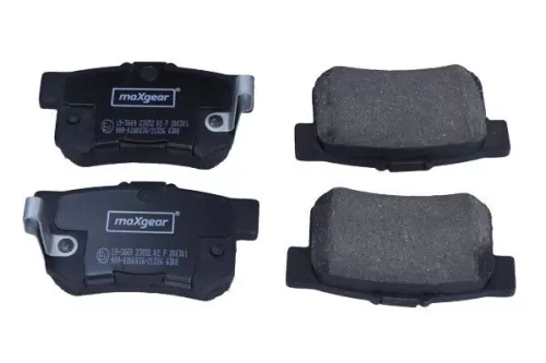 Remblokkenset, schijfrem MAXGEAR 19-3669)