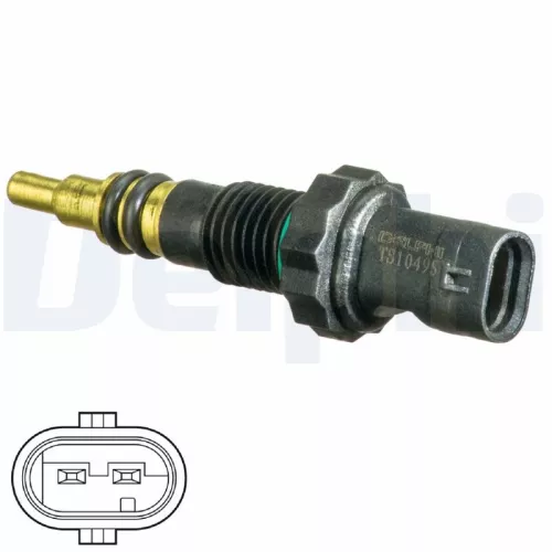 Sensor, koelvloeistoftemperatuur DELPHI TS10495)
