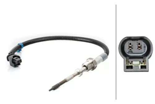 Sensor, uitlaatgastemperatuur HELLA 6PT 014 494-501)