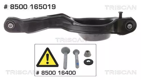 Control/Trailing Arm, wheel suspension TRISCAN 8500 165019)