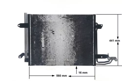Condensor, airconditioning MAHLE AC 325 000S)