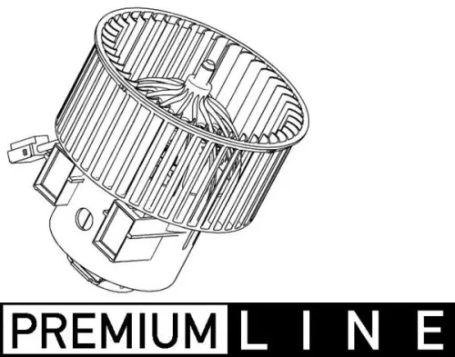 Binnenventilator MAHLE AB 116 000P)