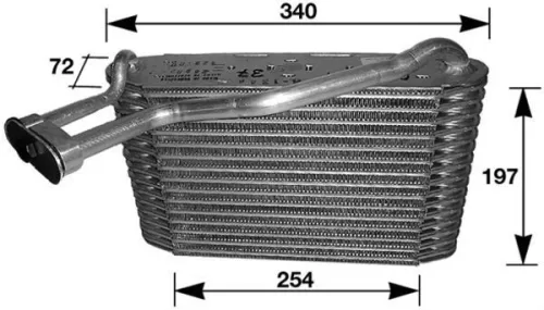 Verdamper, airconditioning MAHLE AE 34 000S)