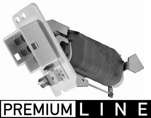 Weerstand, interne ventilator MAHLE ABR 2 000P)