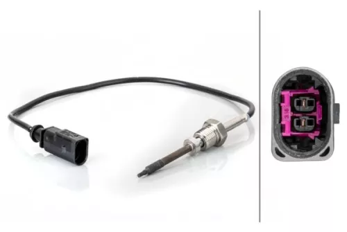 Sensor, uitlaatgastemperatuur HELLA 6PT 014 495-131)