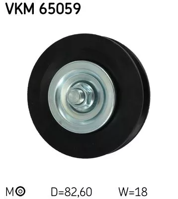 Spanrol, V-riem SKF VKM 65059)