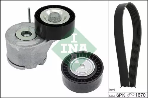 V-geribbelde riemset Schaeffler INA 529 0380 10)