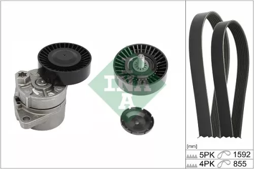 V-ribbed Belt Set Schaeffler INA 529 0439 10)