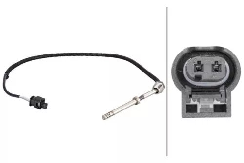 Sensor, exhaust gas temperature HELLA 6PT 010 376-121)
