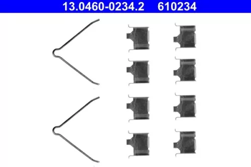Accessoirekit, schijfremblokken ATE 13.0460-0234.2)