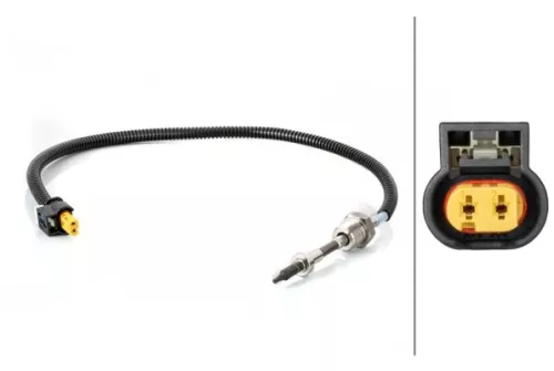 Sensor, uitlaatgastemperatuur HELLA 6PT 014 494-581)