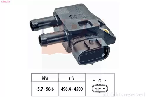 Sensor, uitlaatdruk EPS 1.993.333)