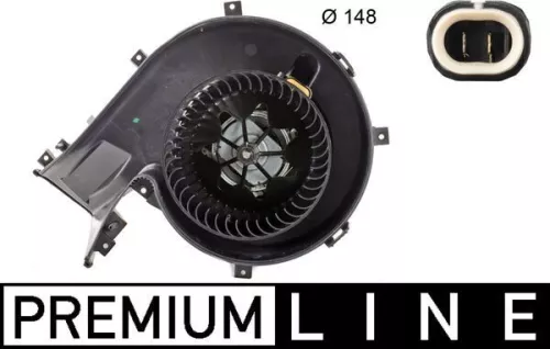 Binnenventilator MAHLE AB 163 000P)