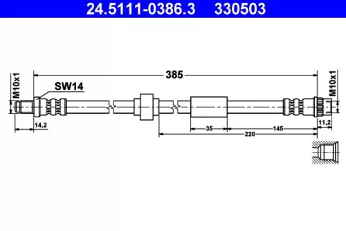 Remslang ATE 24.5111-0386.3)