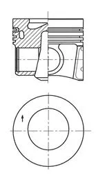 Zuiger KOLBENSCHMIDT 41708600)
