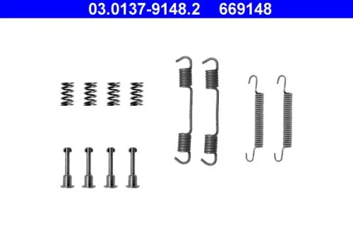 Accessoirekit, parkeerremblokken ATE 03.0137-9148.2)