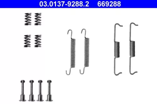 Accessoirekit, parkeerremblokken ATE 03.0137-9288.2)