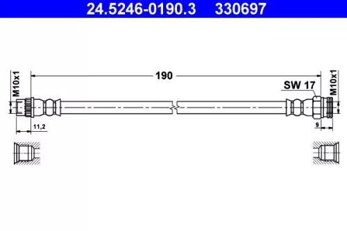 Remslang ATE 24.5246-0190.3)