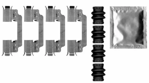 Accessoirekit, schijfremblokken TEXTAR 82541700)