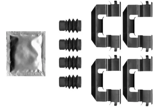 Accessoirekit, schijfremblokken TEXTAR 82549200)