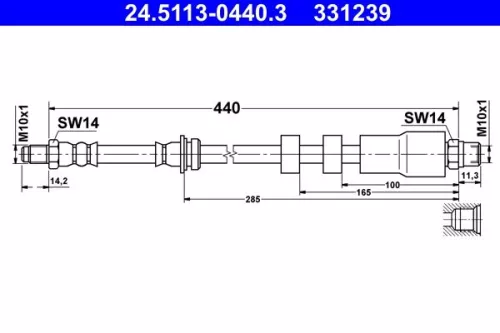 Remslang ATE 24.5113-0440.3)