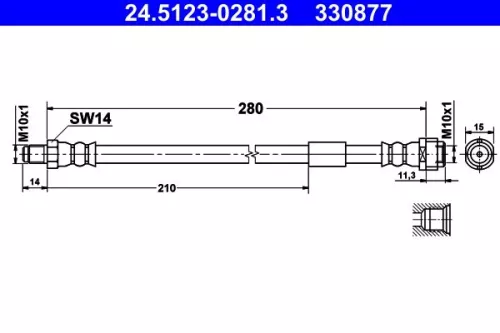 Remslang ATE 24.5123-0281.3)