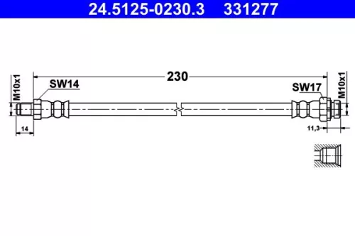 Remslang ATE 24.5125-0230.3)