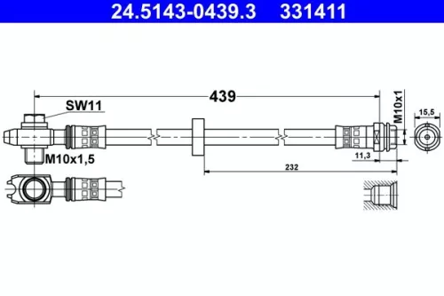 Remslang ATE 24.5143-0439.3)