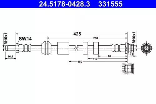 Remslang ATE 24.5178-0428.3)